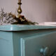 Commode vintage verte