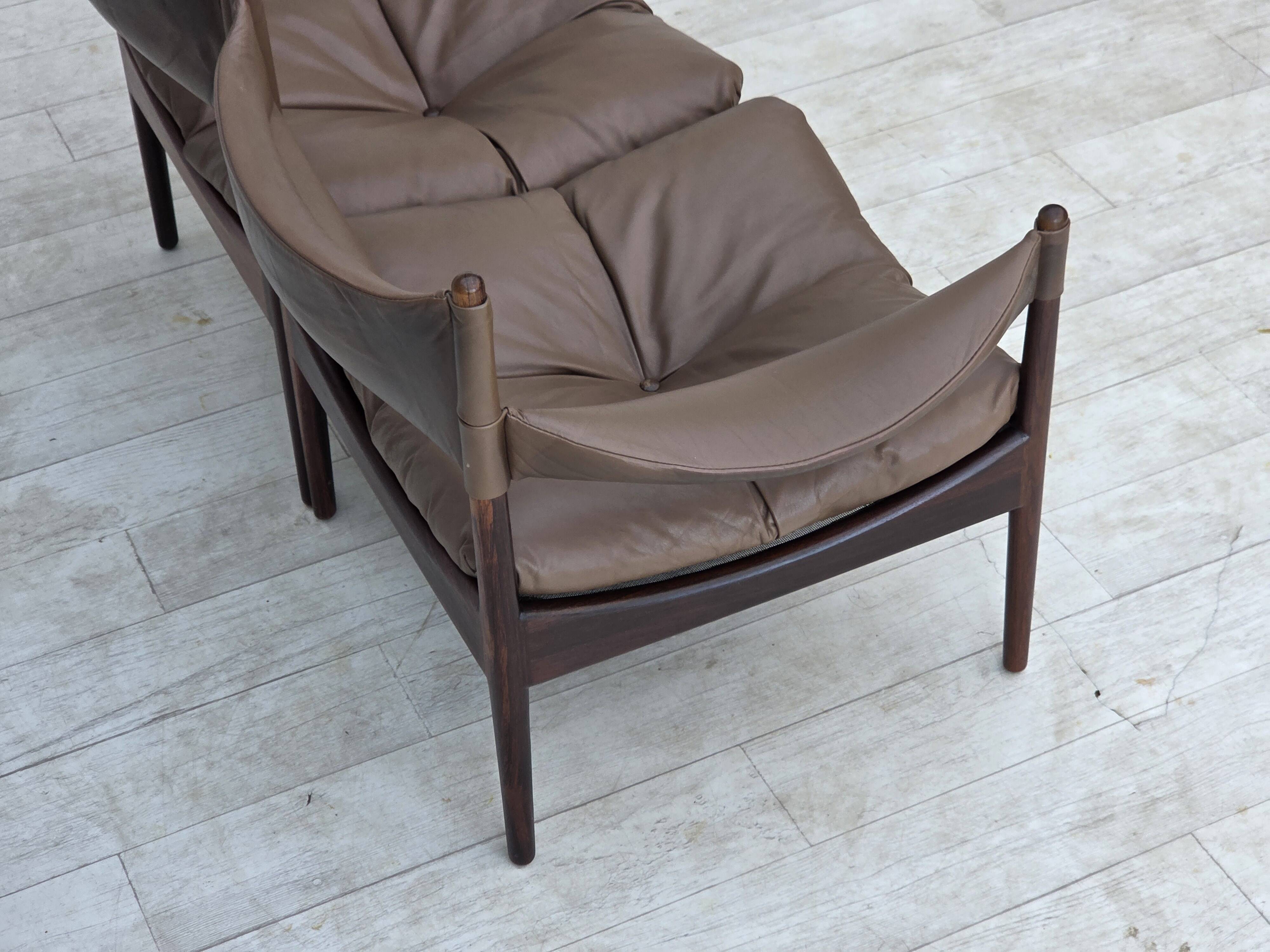 1970s, Danish design by Kristian Vedel, modular sofa, model Modus.