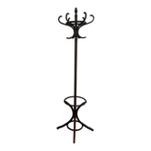 Porte-manteaux perroquet en bois - style ancien en bois courbet -  12 cloches