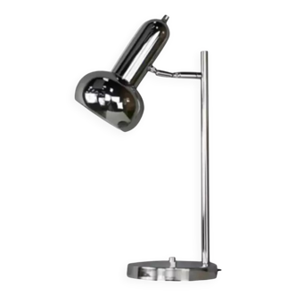 60s chrome metal articulated lamp
