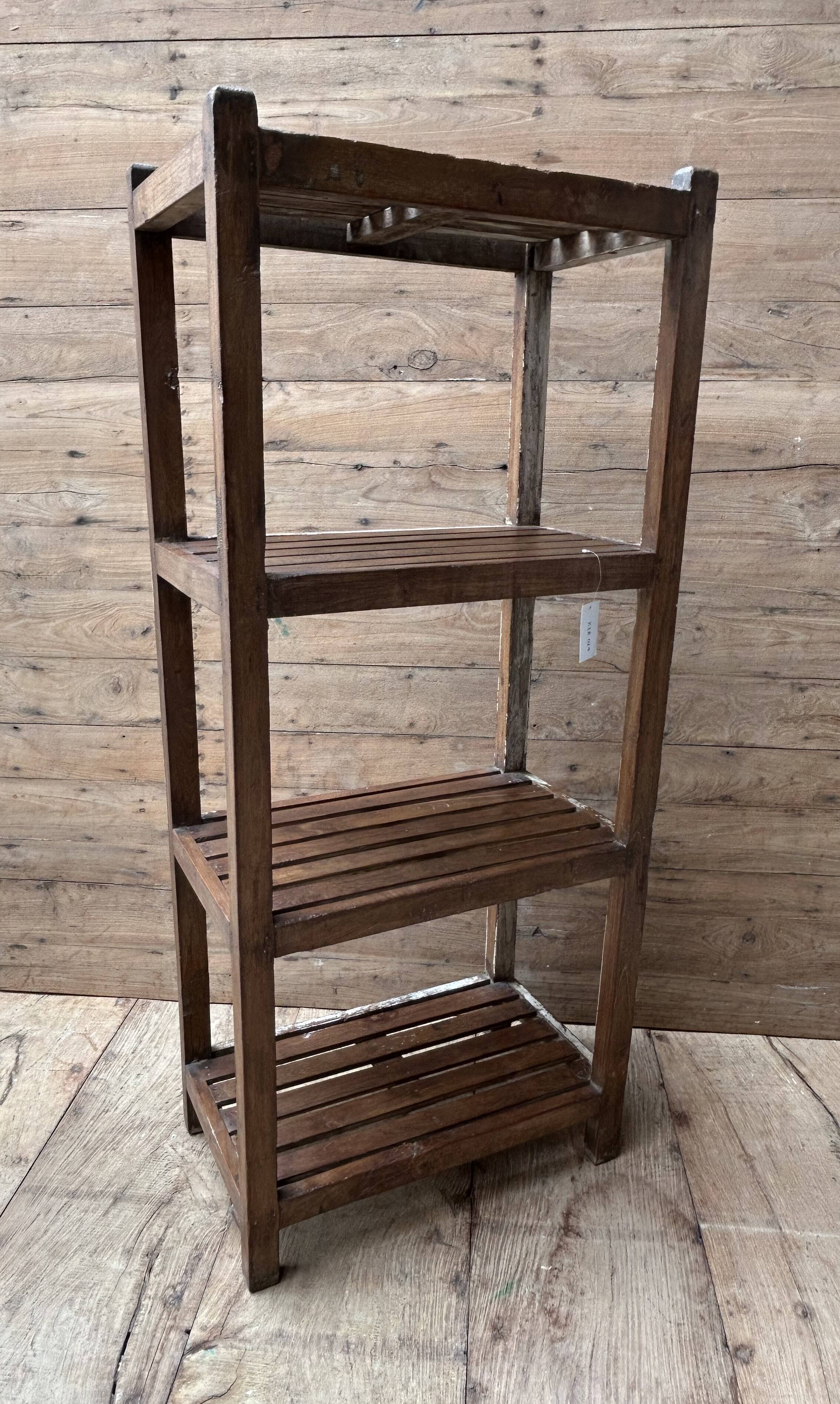 teak shelf from Burma
