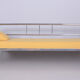 Canapé tubulaire en cuir jaune Bauhaus entièrement restauré, Robert Slezák, années 1930