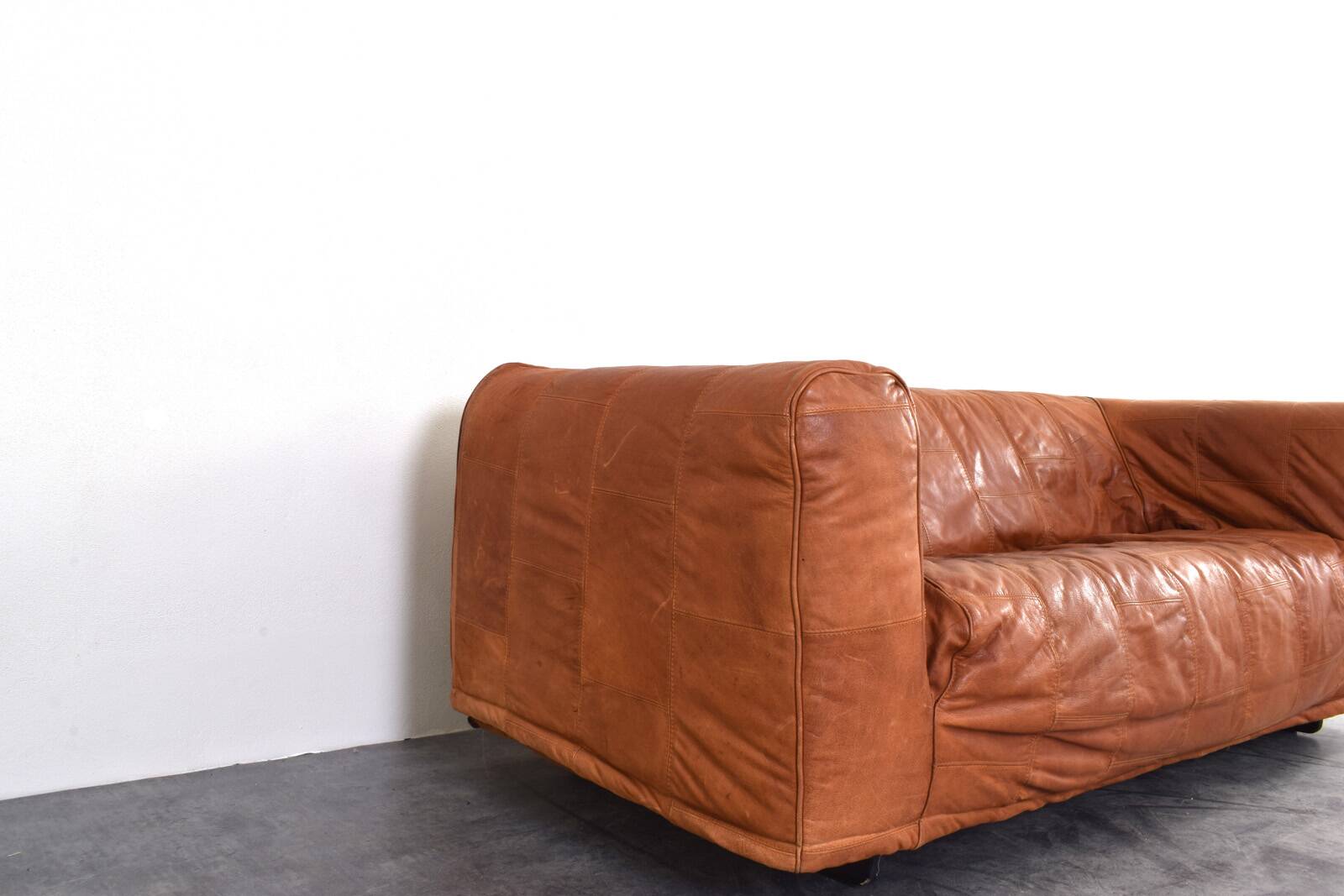 Leather Sofa Model Klippan by Noboru Nakamura for Ikea, 1980s.