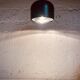 Black pendant lamp designed by Arnold Berges for Staff Leuchten, 1970.