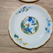 Pair of Saucer / Bowls Japanese Porcelain ARA Pier Import Decor