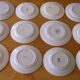 Set of 12 different flat plates