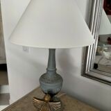 Shaby gray lamp base