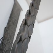Brutalist Mid-Century Iron Wall Light