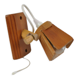 Pine wall lamp 1980
