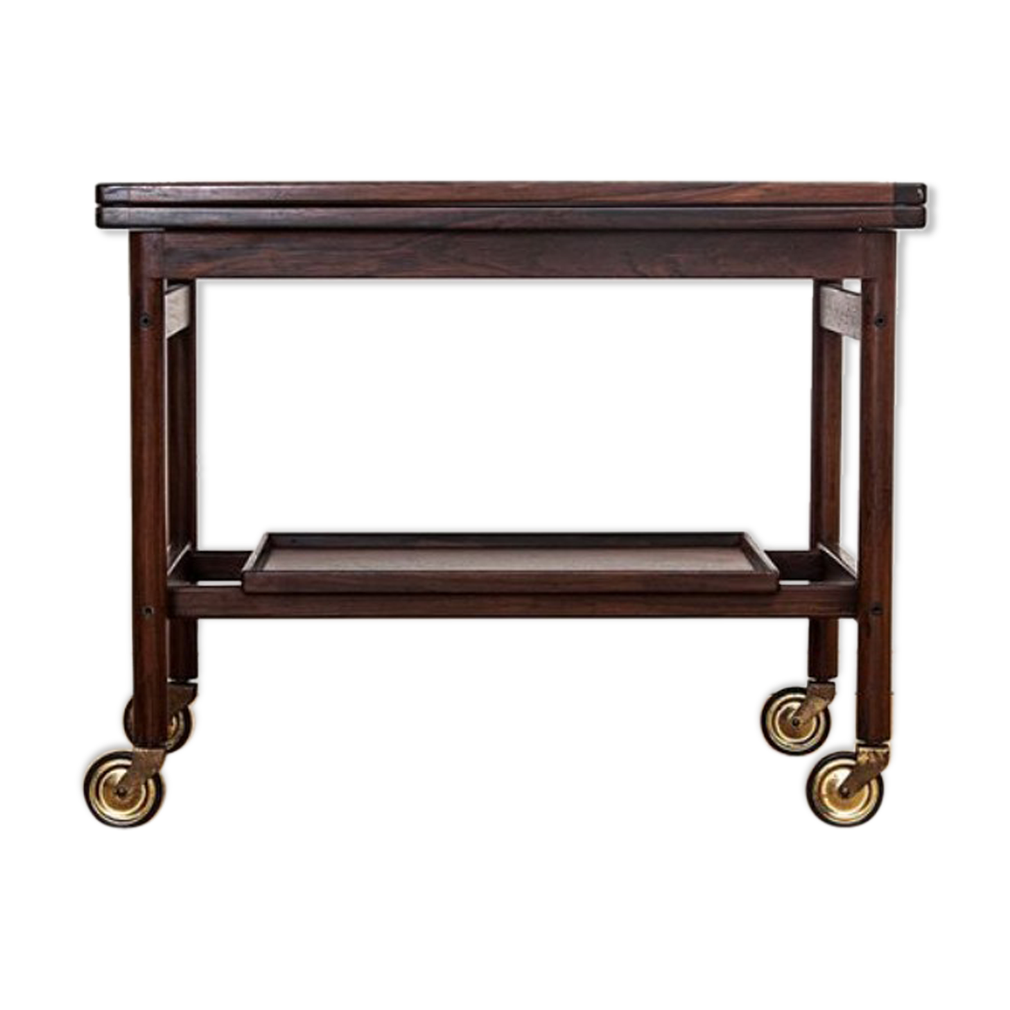 Mid-Century Danish Rosewood Trolley by Kurt Ostervig for Jason Møbler