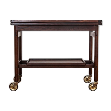 Mid-Century Danish Rosewood Trolley by Kurt Ostervig for Jason Møbler