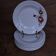 Lot de 10 assiettes plates St Amand 7017