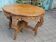 Napoleon III oak table with three extensions, 12 settings, late 19th century.