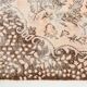 Tapis Vintage Floral Classique Fait Main 5x9 Marron Beige, 167x283Cm SK 5465