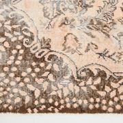 5x9 Brown Beige Classic Floral Handmade Vintage Rug, 167x283Cm SK 5465