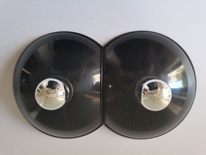 Pair of Italian design wall lamps T. Cimini for Lumina - "Emi"