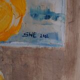 Oil on canvas signed SGH 2004 Sigrid H Eriks