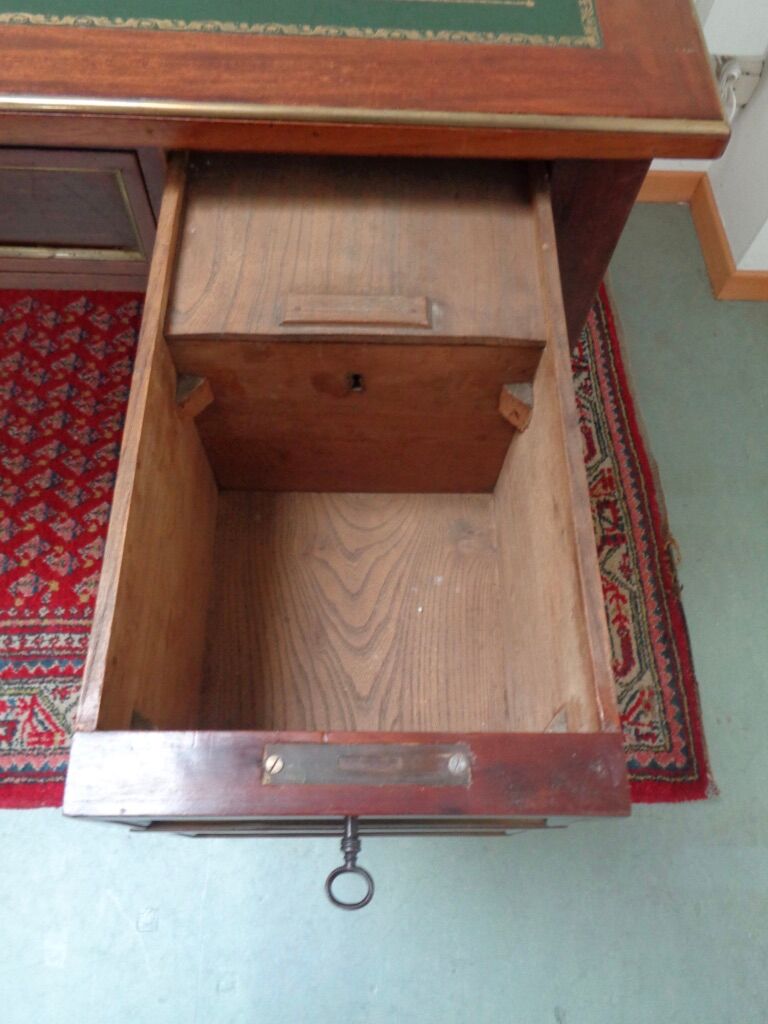 Louis XVI style double-sided desk