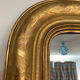 Louis Philippe golden mirror 148 x 102 cm