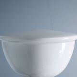 Art Deco table lamp with opaline glass, circa 1930