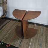 Pair of steel bedsides