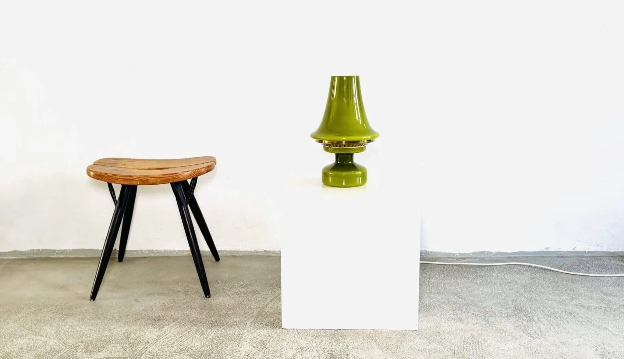 B-124 Glass Lantern Table Lamp By Hans-Agne Jakobsson For Markaryd Ab, Sweden, 1960S