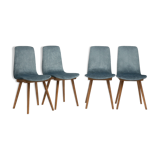 Ensemble de 4 chaises de type A-6150 des années 1960.