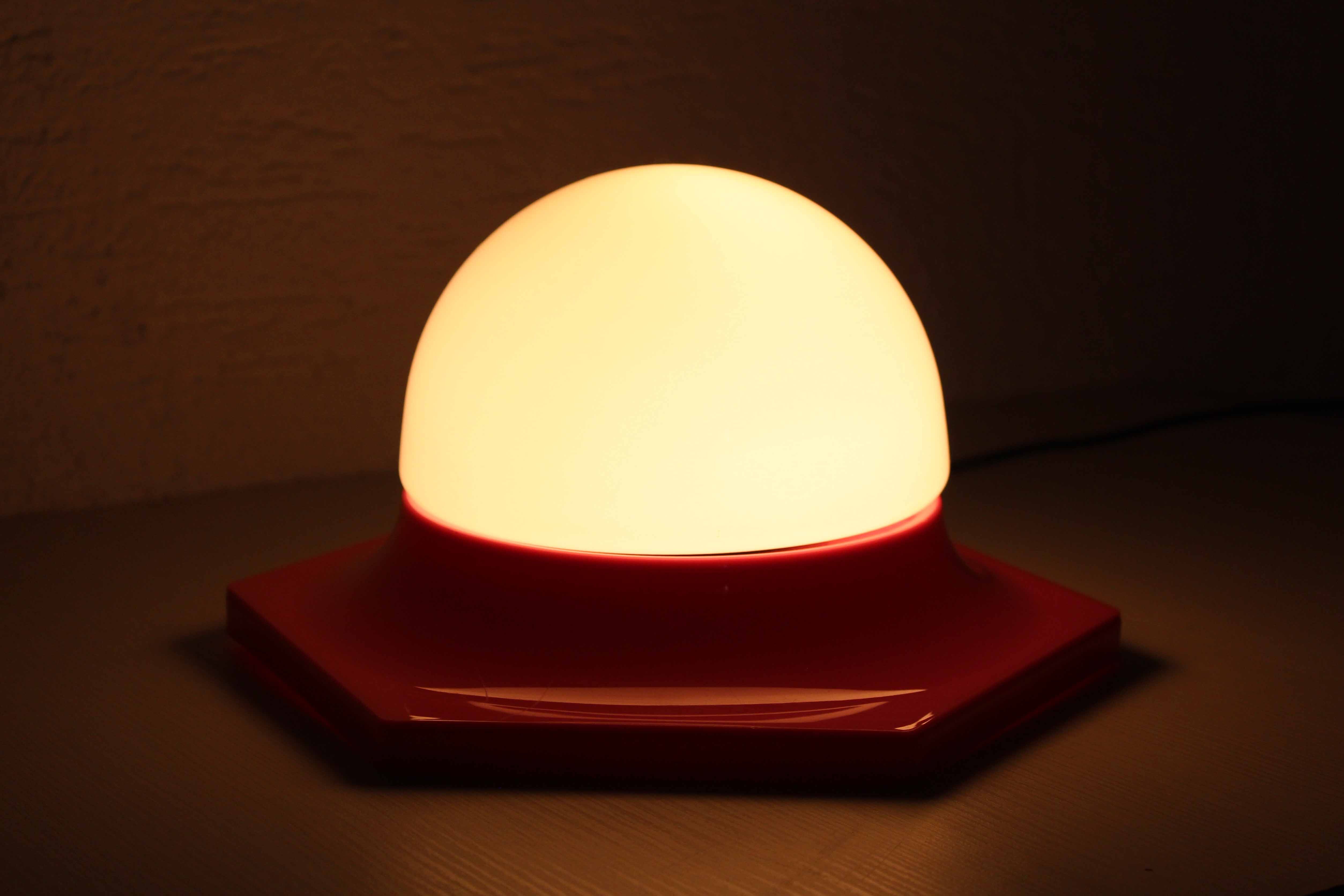 Wall lamp or ceiling lamp space age OWE from the 70s