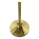 Large Art Deco floor lamp in brass