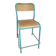 Vintage laboratory stool from the 1980s.
