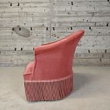 Powder pink armchair