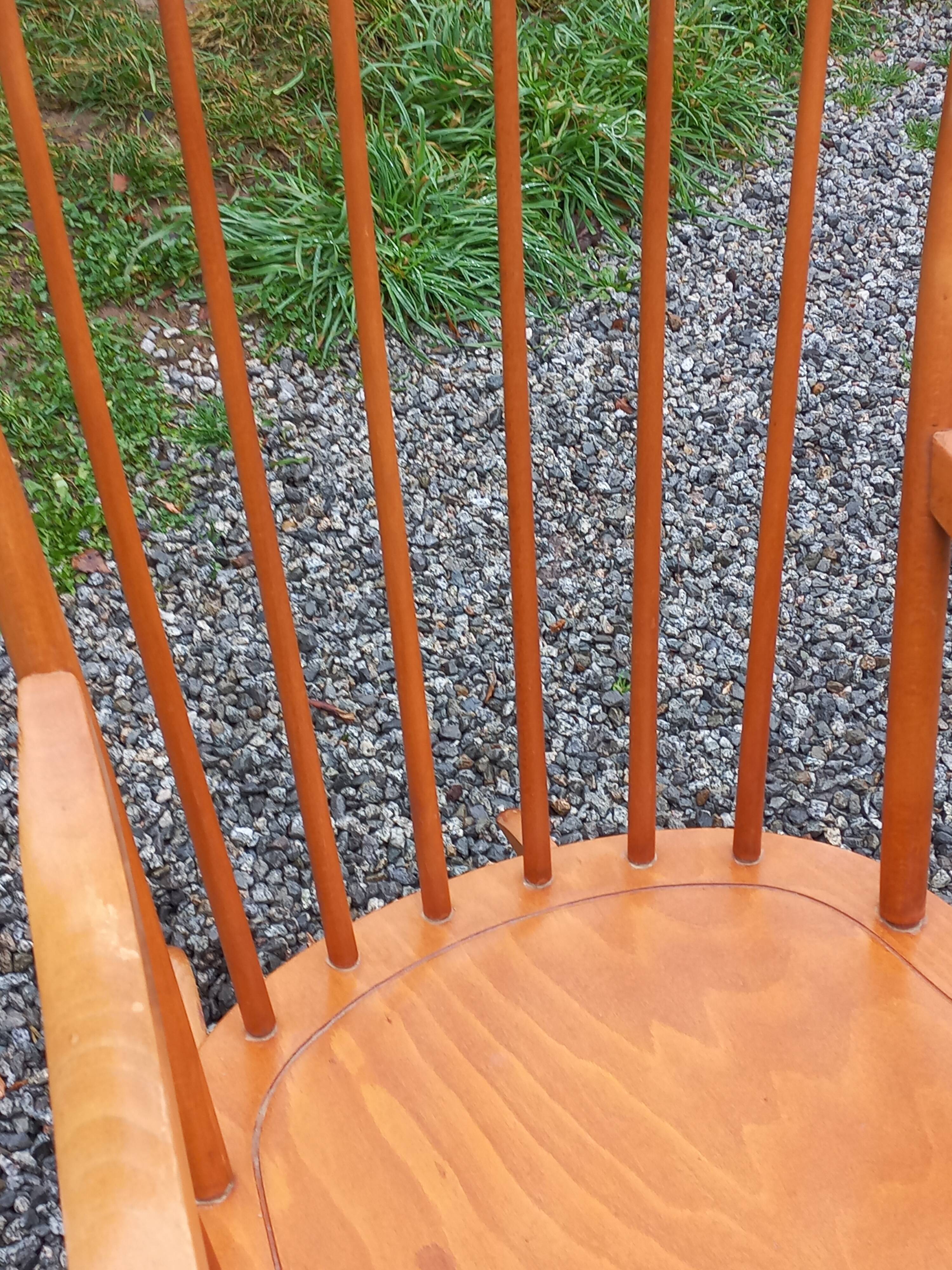 1970s Scandinavian style rocking chair