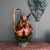 Large Provençal jug signed AC