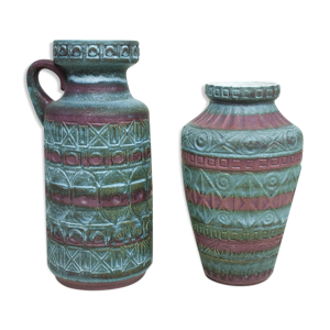 Set of 2 vases vintage