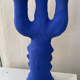 Blue candlestick