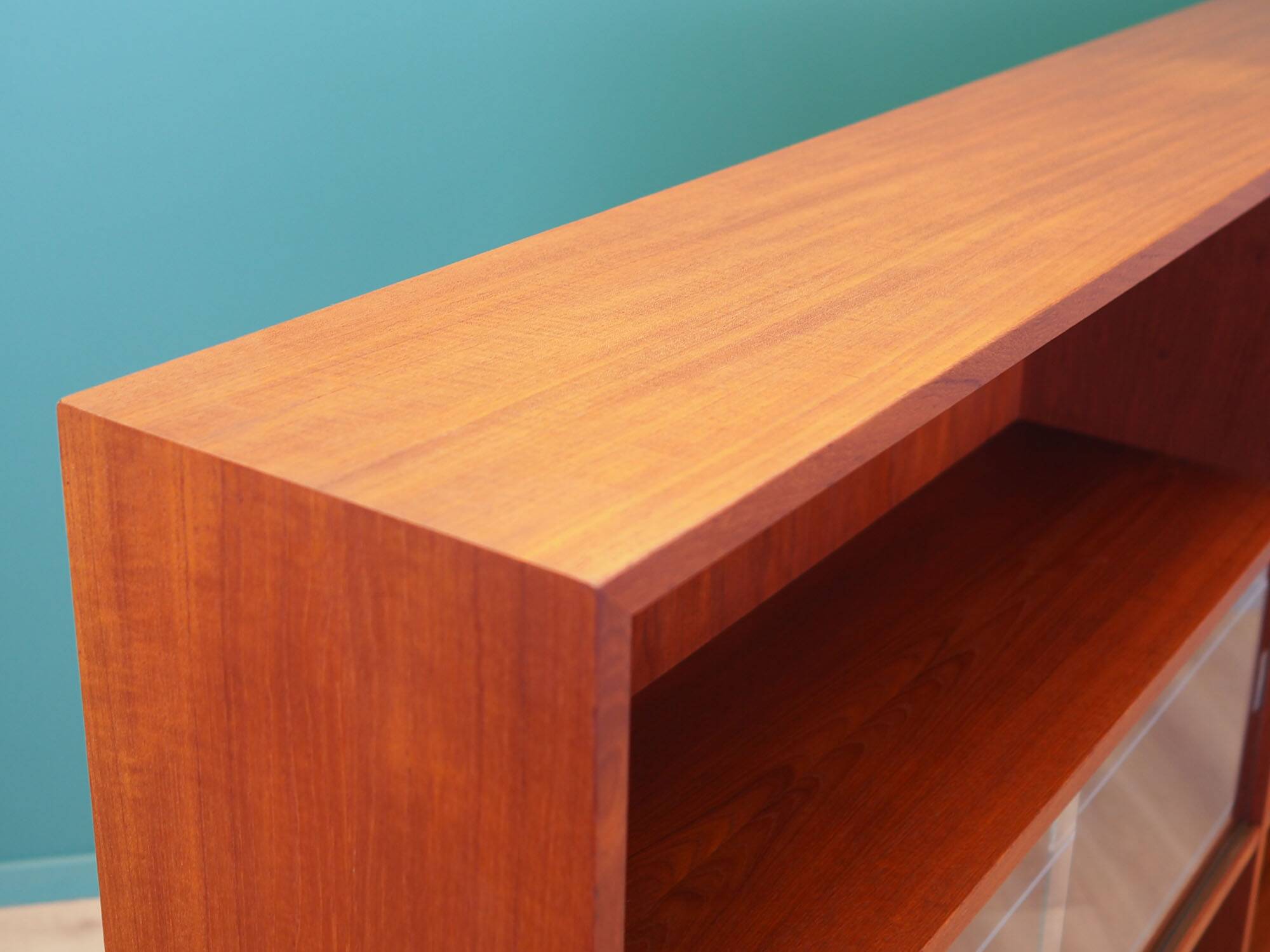 Teak bookcase, Danish design, 1970s, manufacturer: Clausen & Søn