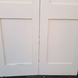 Paire de portes 218,5x92,5cm de placard anciennes