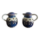 Pair of pitchers Royal Copenhagen 1967 signed Berte Jessen