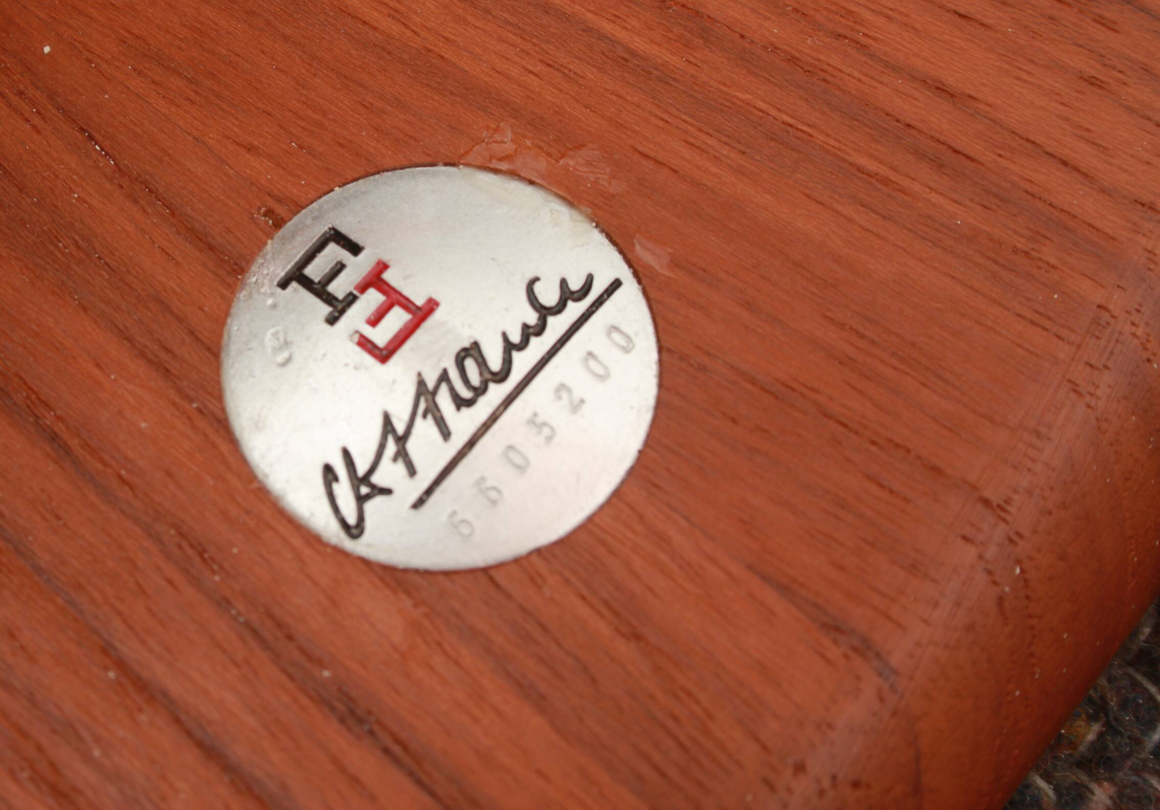 1960s coffeetable Peter Hvidt Frace & Son in Teak FD-515