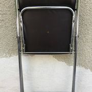 Old Soudexvinyl folding chair 70s