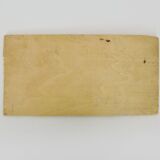 Oil on wood by Riccardo Capone sea view Italy 50s 60s