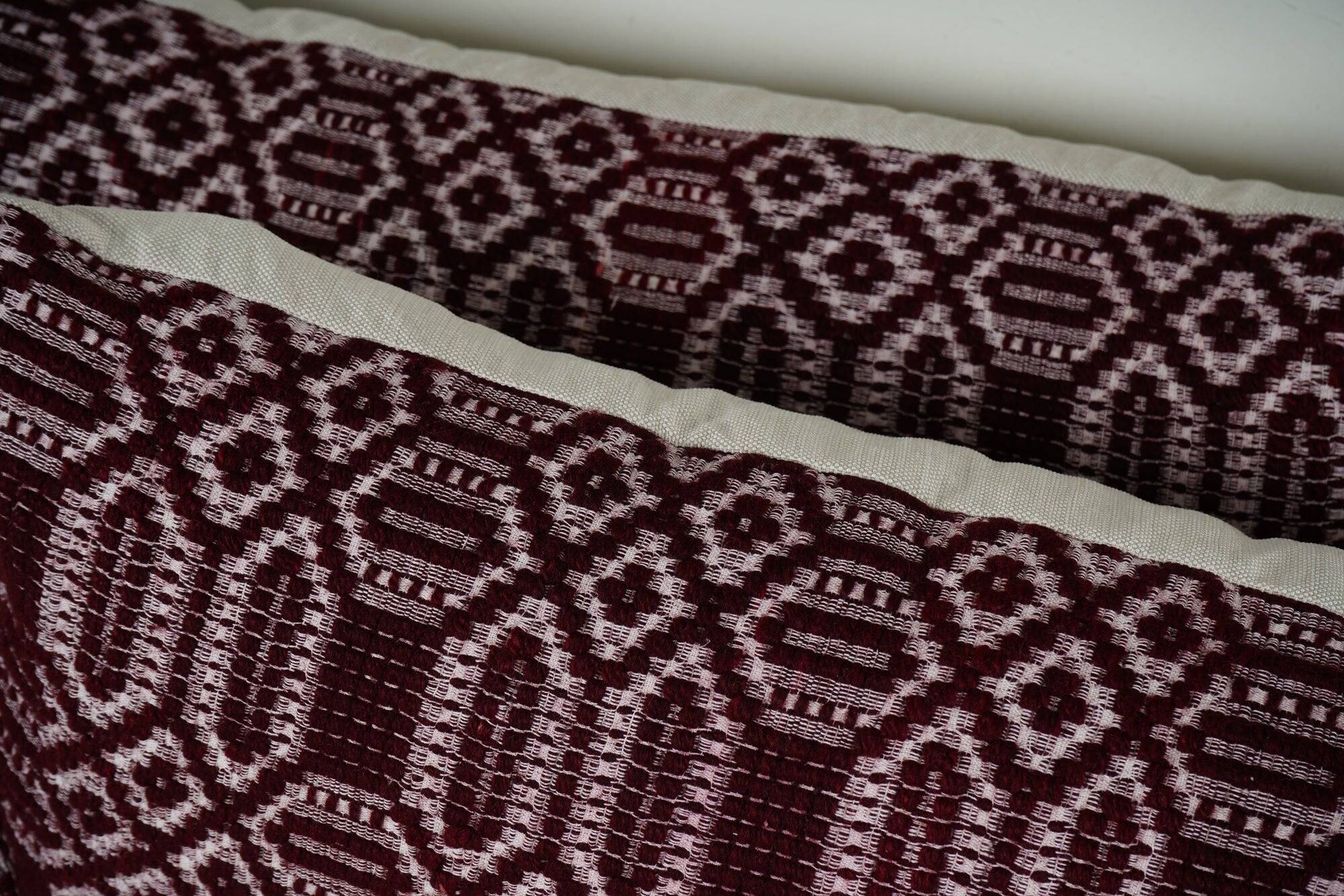 Set of 2 vintage kilim cushion covers 30x91 cm