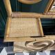 60s bamboo and rattan wardrobe