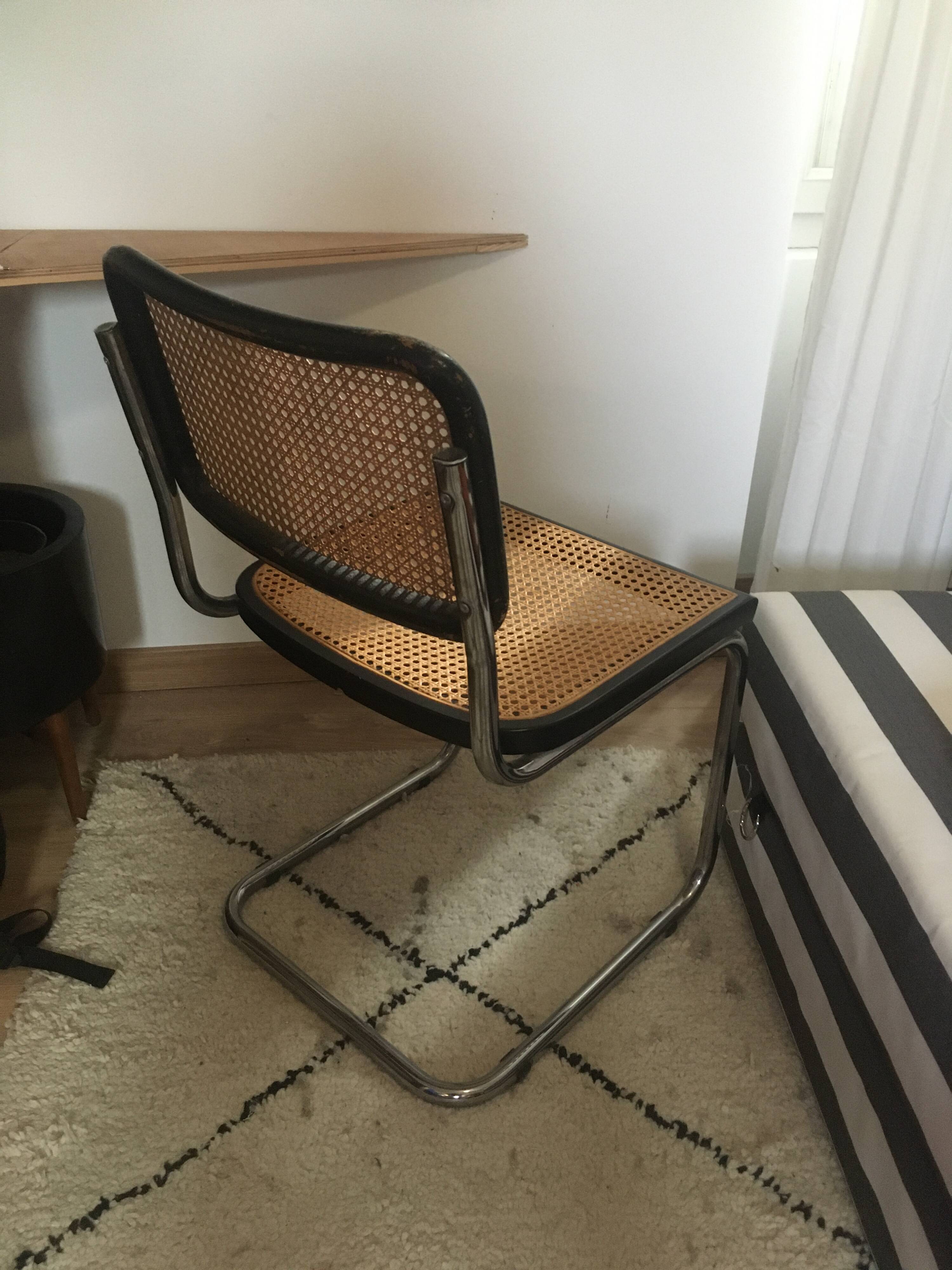 Cesca Chair by Marcel Breuer Model B32