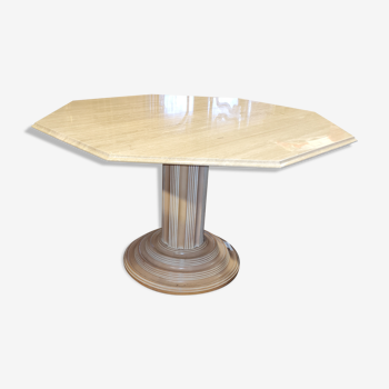 Dining room table marble top
