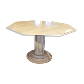 Table de salle a manger plateau en marbre