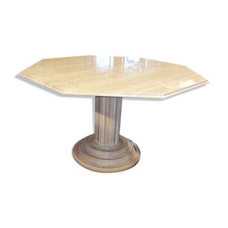 Dining room table marble top