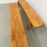 Pair of 2m elm benches
