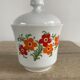 Sugar bowl, porcelain sugar pot 70s