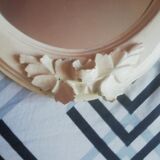 Romantic oval mirror
